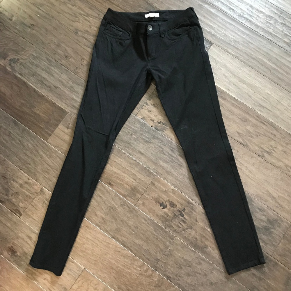 Banana Republic Black Denim Skinny - 4 Long
